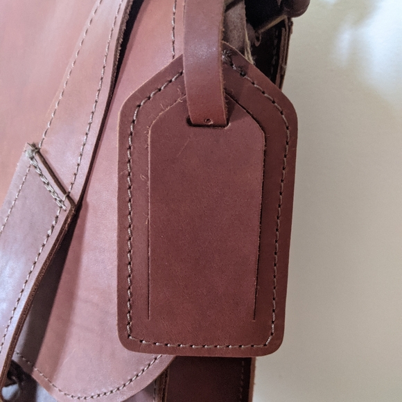 Genuine Leather Portfolio / Laptop / Messenger Bag - Picture 5 of 14